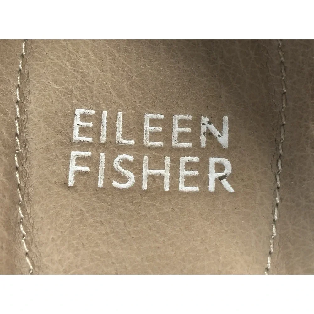 Eileen Fisher Metallic Boost Wedge Sandal Sz 10 Shoes Platform